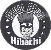 Mum Mum Hibachi Logo Image - Black and White - Small